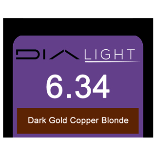 Dia Light 6/34 Dark Gold Copper Blonde