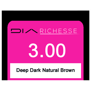 * DIA RICHESSE 3/00 DEEP DARK NAT BROWN