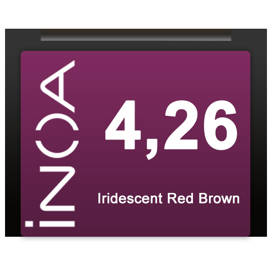 * Inoa 4/26 Iridescent Red Brown