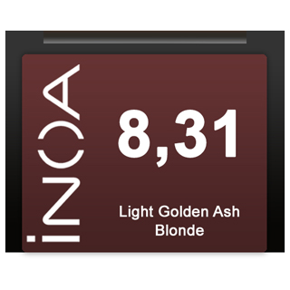 Inoa 8/31 Light Golden Ash Blonde