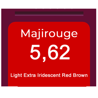 MAJIROUGE 5,62 LI EX IRI RED BROWN