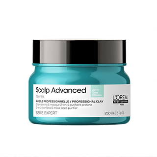 Loreal Scalp Advanced Anti Oiliness 2 in 1  Deep Purifier Clay Mask 200ml