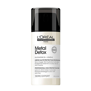Loreal Serie Expert Metal Detox High Protection Leave in Cream with Heat Protection 150ml