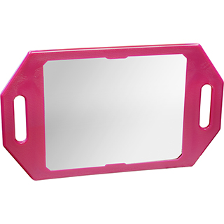 KODO TWO HANDED MIRROR FUSCHIA