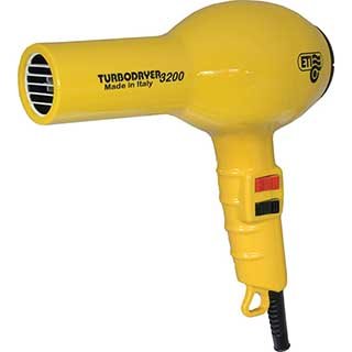 ETI 3200 TURBO HAIRDRYER YELLOW