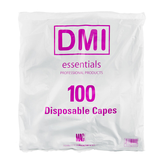 Disposable Clear Poly Capes (100)