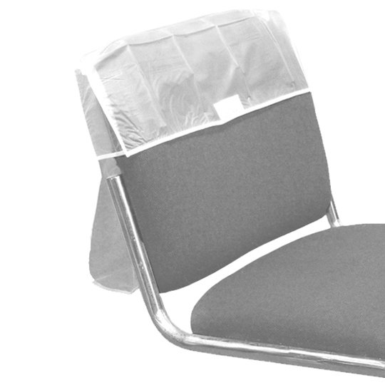 Pvc Clear 18" Chair Back Cover