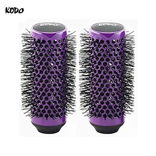 Kodo Lock And Roll 45mm Purple Brush Heads (2pk)