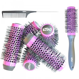 KODO LOCK AND ROLL 25MM PURPLE BRUSH STYLING KIT