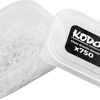 Kodo Clear Elastic Bands Box Of 750