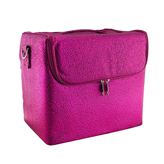 Red Spot Beauty Case Cerise Sparkle