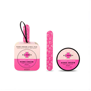 Mad Beauty All Hands Hand Care Set - Raspberry and Honeydew