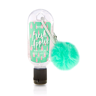 Mad Beauty Pom Pom Clip & Clean Hand Sanitizer - Apple