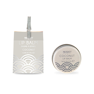 Mad Beauty Splash Of Silver Lip Balm - Coconut