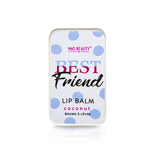 Mad Beauty Simply The Best Lip Balm - Friend Coconut Flavour