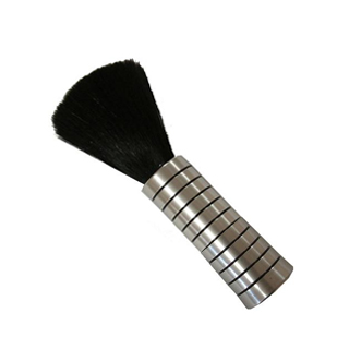 SIBEL MINI NECK BRUSH SILVER