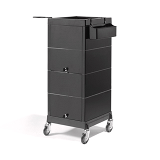 Sinelco Discrete Lockable Trolley - Black