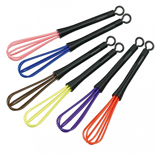 Prism Coloured Whisks - Set Of 6