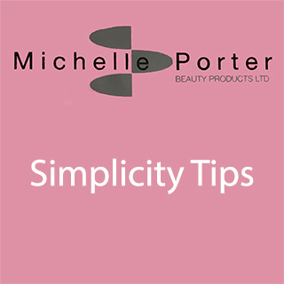 MICHELLE PORTER SIMPLICITY TIPS SIZE 1 PACK 50