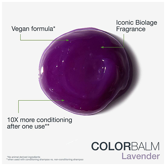 Biolage ColorBalm Lavender Color Depositing Conditioner 250ml