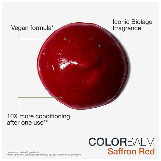 Biolage ColorBalm Saffron Red Color Depositing Conditioner 250ml