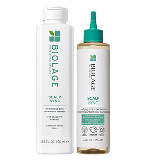 Biolage Scalp Care Duo - Anti Dandruff Shampoo and Purifying Exfoliating Concentrate