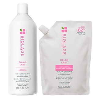 Biolage Duo - Colorlast Shampoo 1000ml & Refill 500ml Conditioner