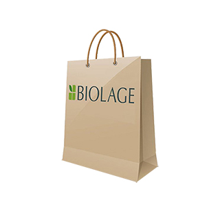 BIOLAGE PAPER RETAIL BAGS -SINGLES