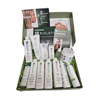 Biolage Signature Hair Spa Bundle contains 13 products
