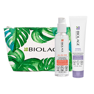Matrix Biolage Styling Duo - Contains 1 Multi Benefit Oil and 1 Blowdry Cream in a Pouch