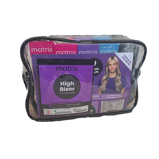 Matrix New Silver Linings Launch Pack - Contains 1 of each new shade, high riser sachet and an apron