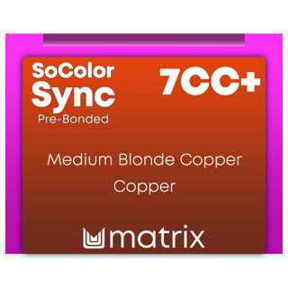 New ColorSync Pre Bonded 7CC+ Medium Blonde Copper Copper 90ml