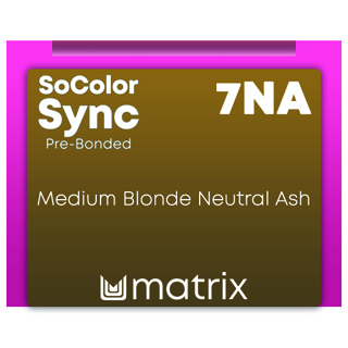 New Color Sync Pre-Bonded 7NA Medium Blonde Neutral Ash 90ml