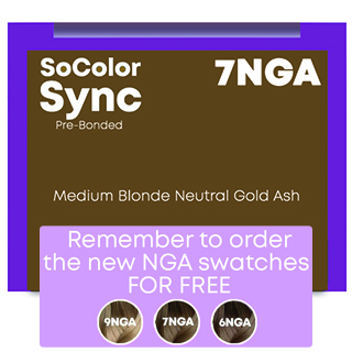 NEW SYNC PRE-BONDED ACIDIC BRONDE 7NGA 90ML