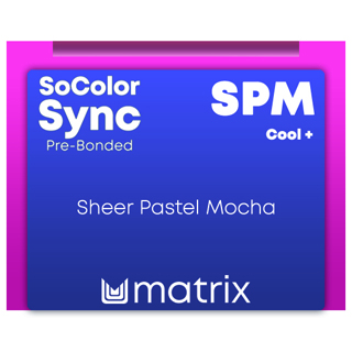New Color Sync Pre-Bonded SPM Sheer Pastel Mocca 90ml