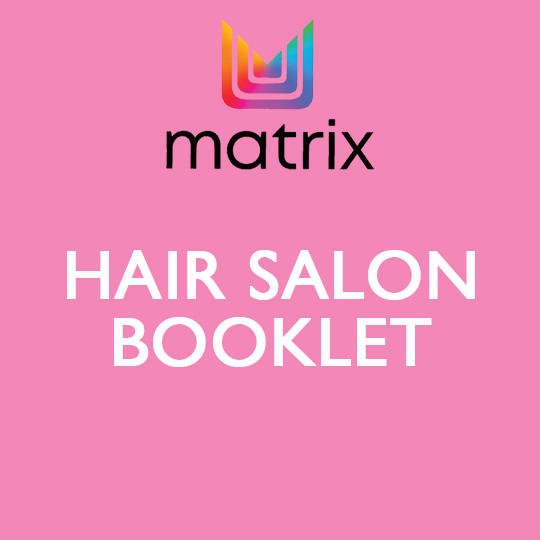 Matrix Hair Salon Booklet