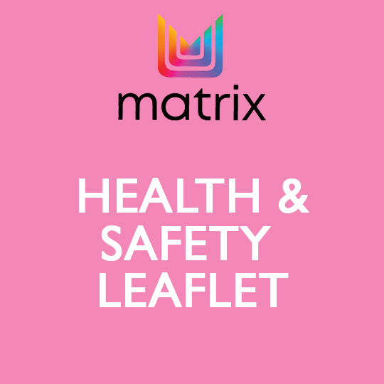 Matrix Health & Safety Leaflet