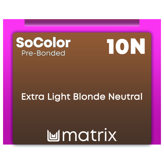New SoColor Pre-Bonded 10N Extra Light Blonde Neutral 90ml