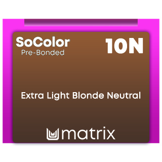 New SoColor Pre-Bonded 10N Extra Light Blonde Neutral 90ml