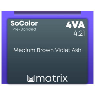 Socolor Beauty Pre Bonded 4VA Medium Brown Violet Ash 90ml