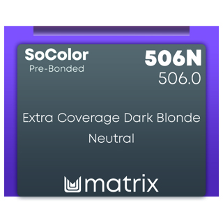 New Matrix Socolor Beauty Pre Bonded 506N 90ml