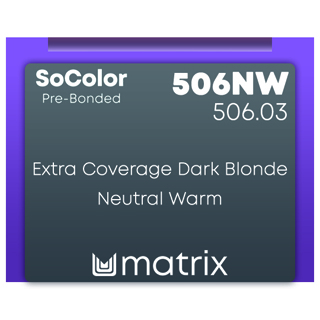 New Matrix Socolor Pre Bonded 506NW 90ml