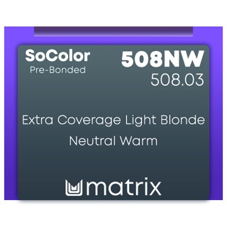 New Matrix Socolor Pre Bonded 508NW 90ml