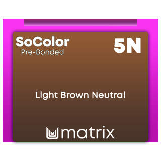 New SoColor Pre-Bonded 5N Light Brown Neutral 90ml