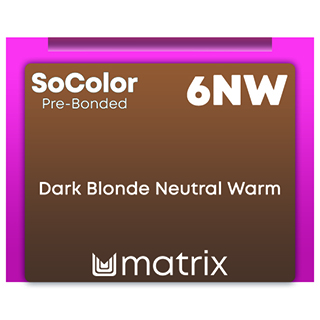 New SoColor Pre-Bonded 8NW Light Blonde Neutral Warm 90ml