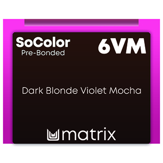 SocolourBeauty Pre Bonded 6VM Dark Blonde Violet Mocca 90ml