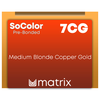 Socolor Beauty Pre Bonded 7cg Medium Blonde Copper Gold 90ml