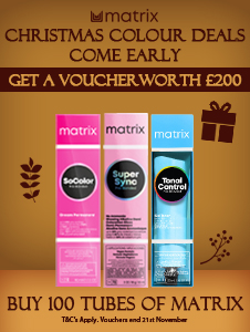 2025 Matrix Colour Deal - Buy 100 Tubes and Get A Voucher Worth X Foc