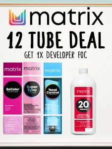 2025 Matrix Colour Deal -  Buy Any 12 Tubes Get A Developer Foc