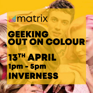 2026 Matrix Course - Geeking Out On Colour Monday 20th April @ Inverness College